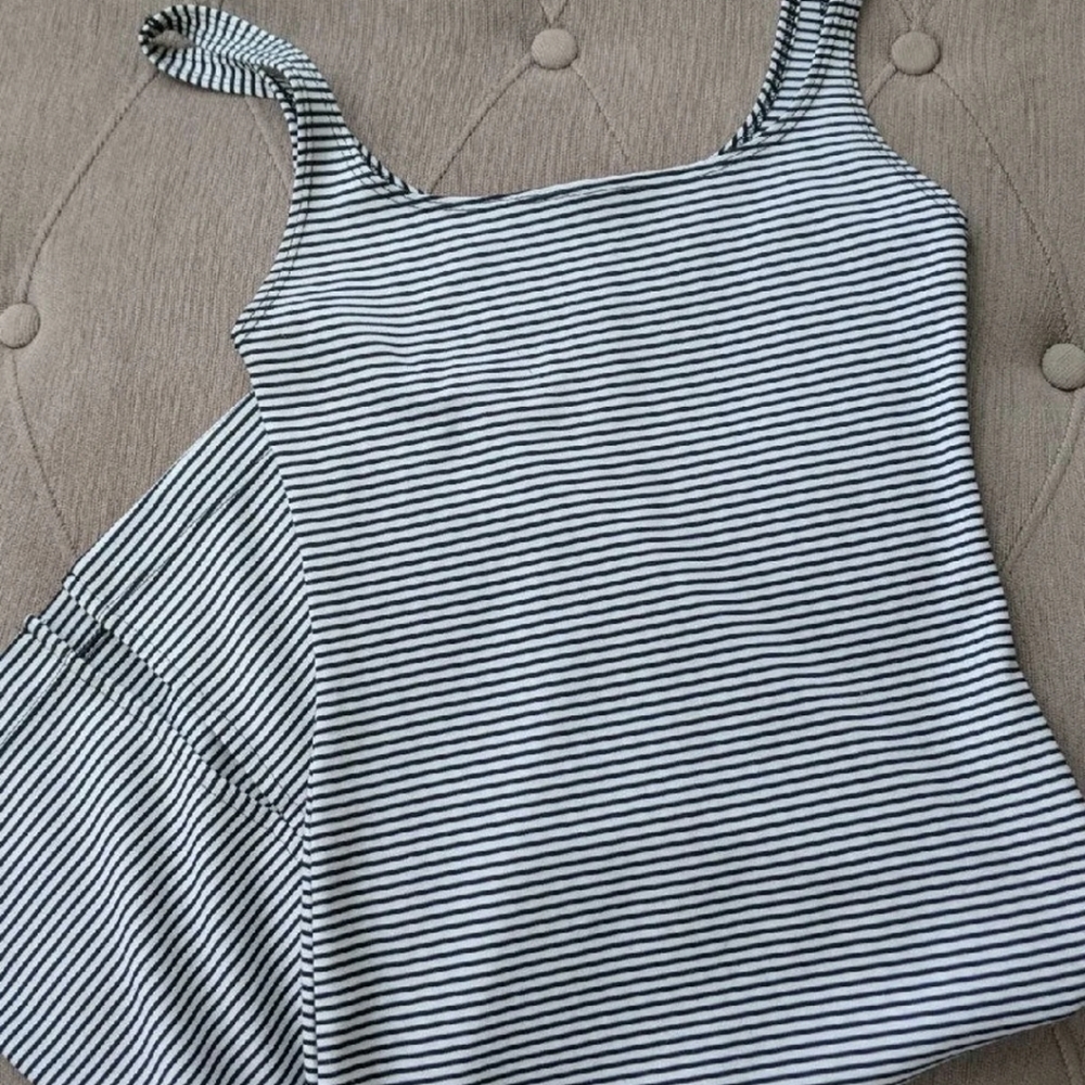 [Zara] midi striped dress